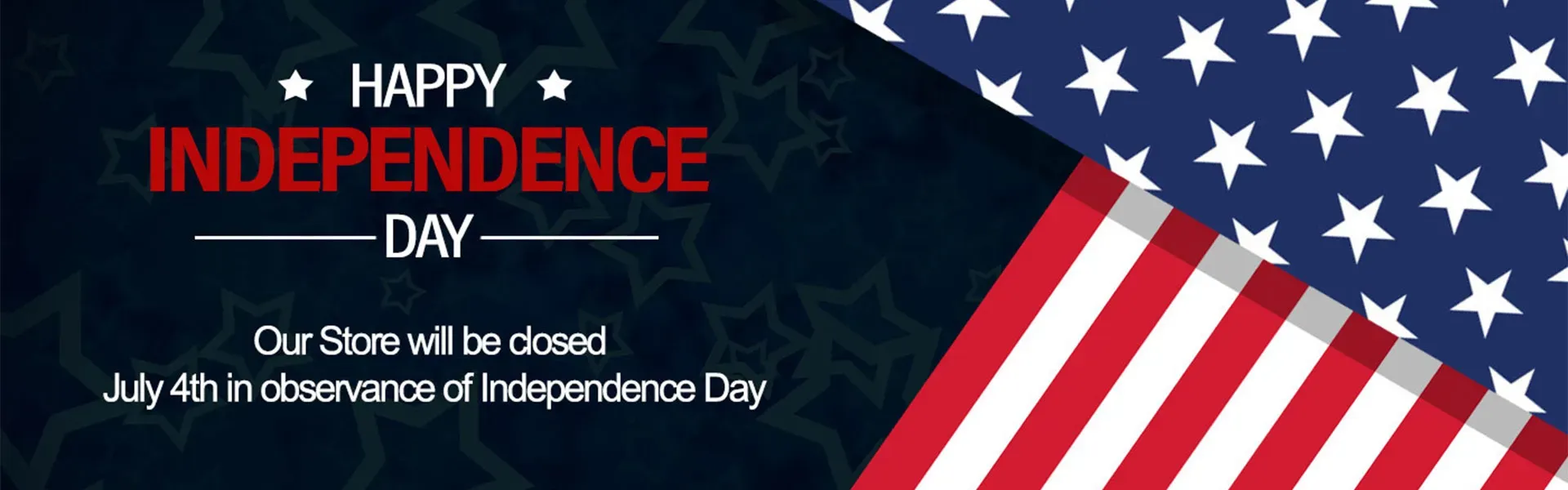 Closed for Independence Day 