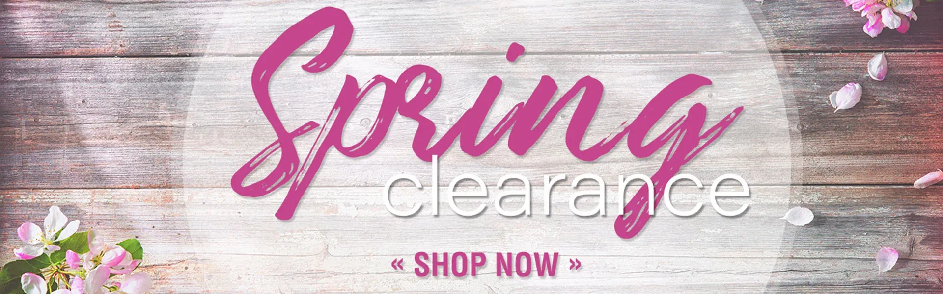 Spring Clearance - Shop Now