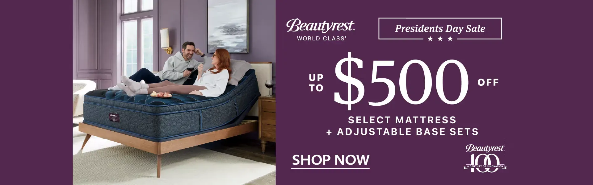 Beautyrest World Class Presidents Day Sale