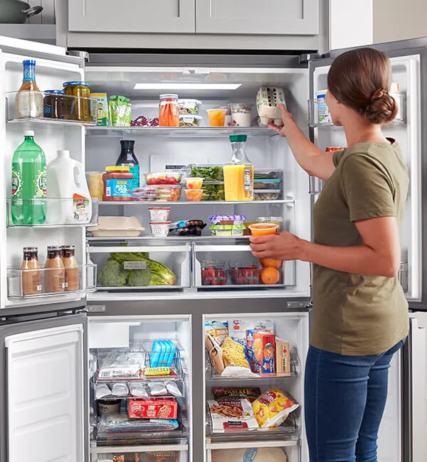 Refrigerators and freezers