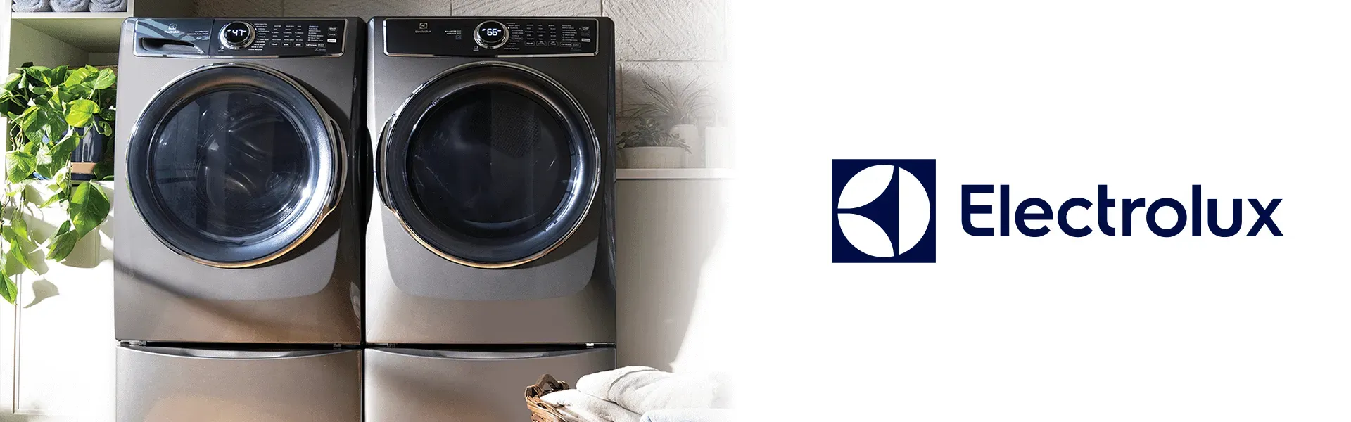 Electrolux Banner. Shop Now.