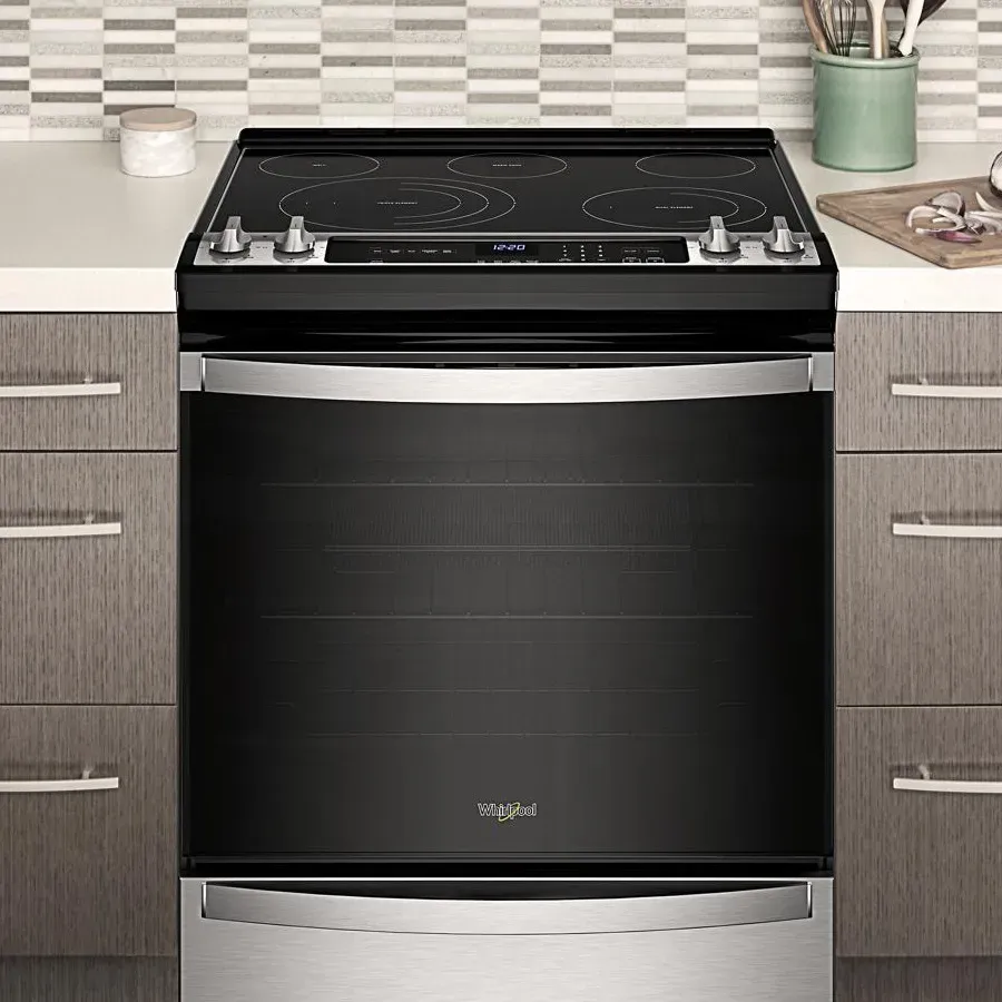 Kitchen range and microwave