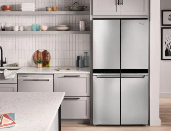 side by side refrigerator