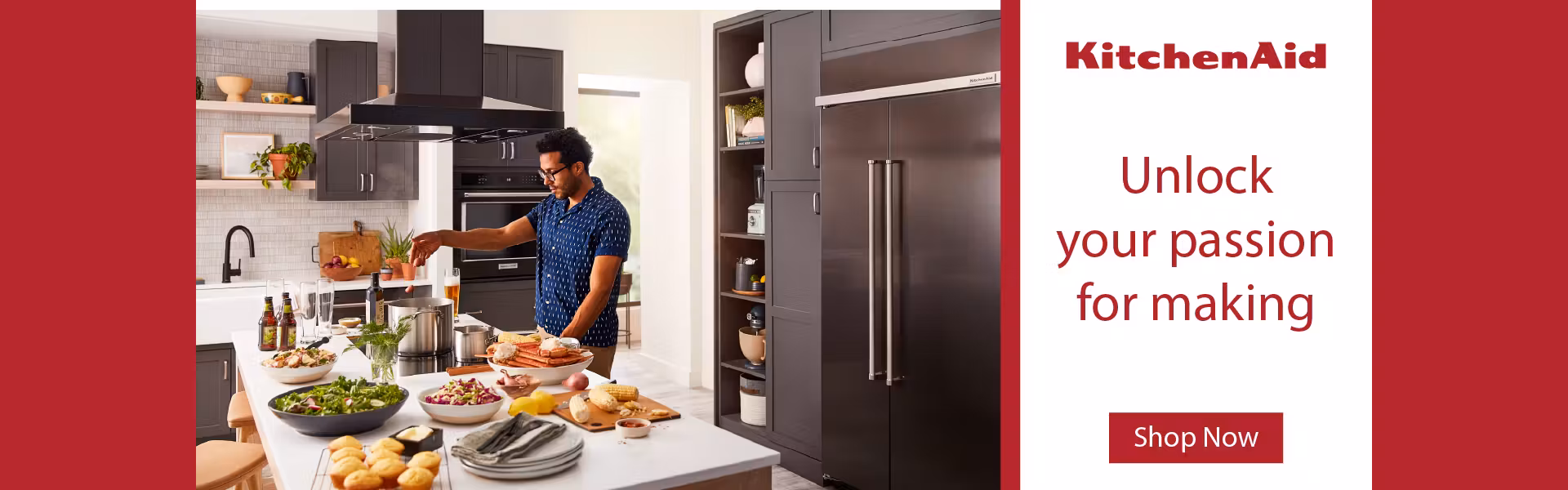Kitchenaid Appliances Banner