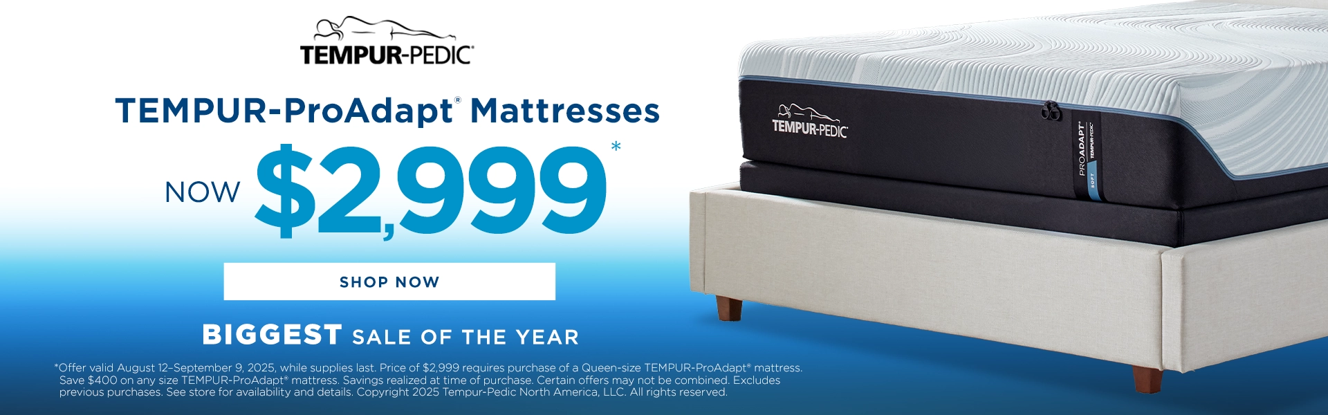 TEMPUR-PEDIC LABOR DAY SALE