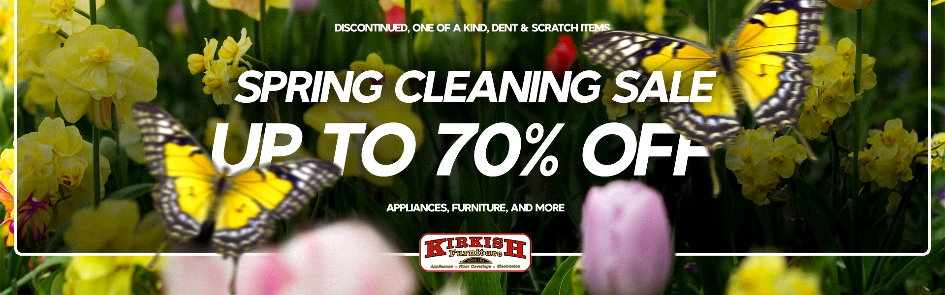 Spring Cleaning Sale
