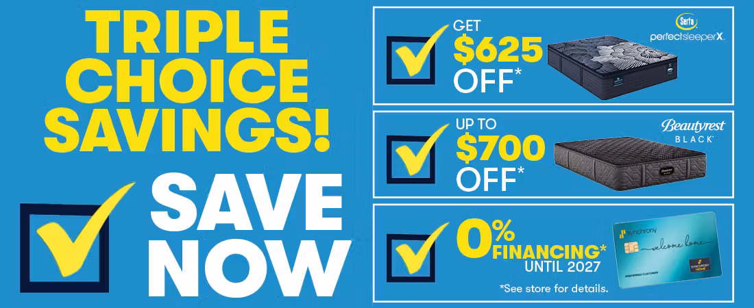 Triple choice savings