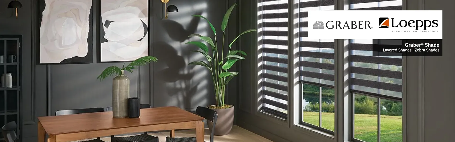 Shop our window shades Banner