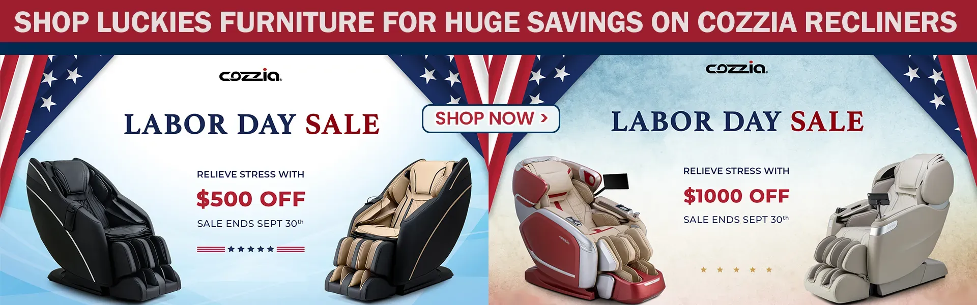 Cozzia Labor Day Sale 
