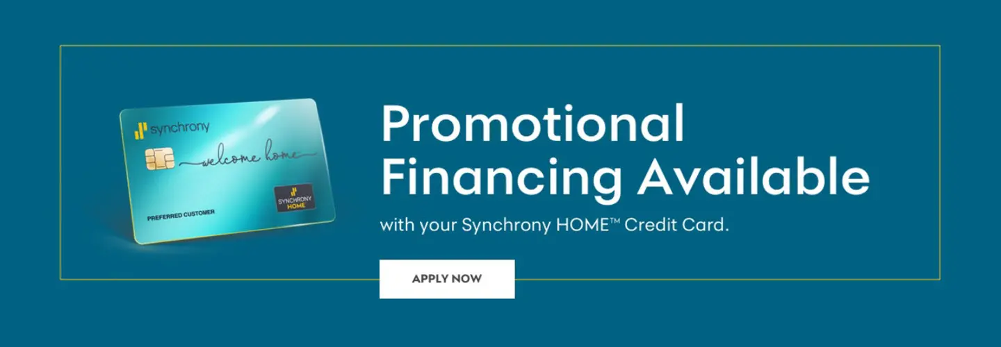 Promotional Financing Available through synchrony