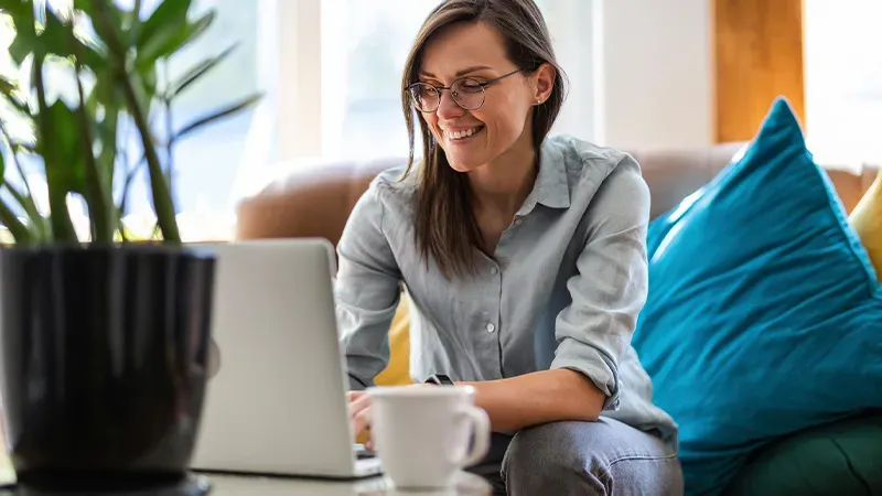 Family reviewing appliance financing options in store