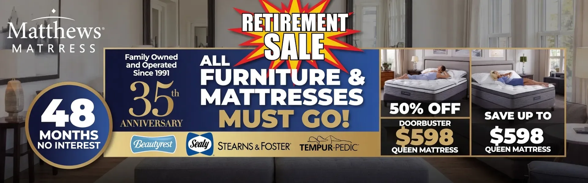 Retirement Sale!