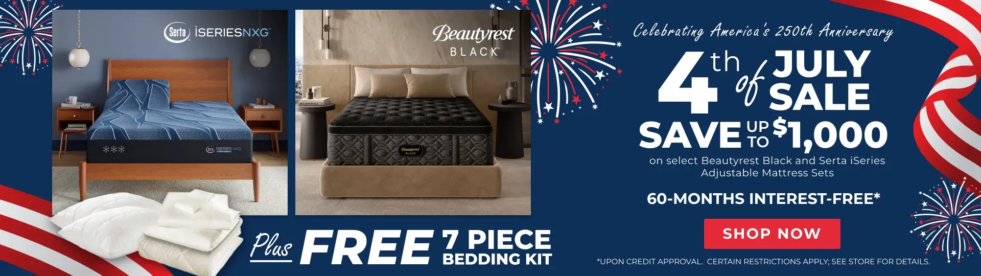 4th of July Beautyrest/Serta Sale