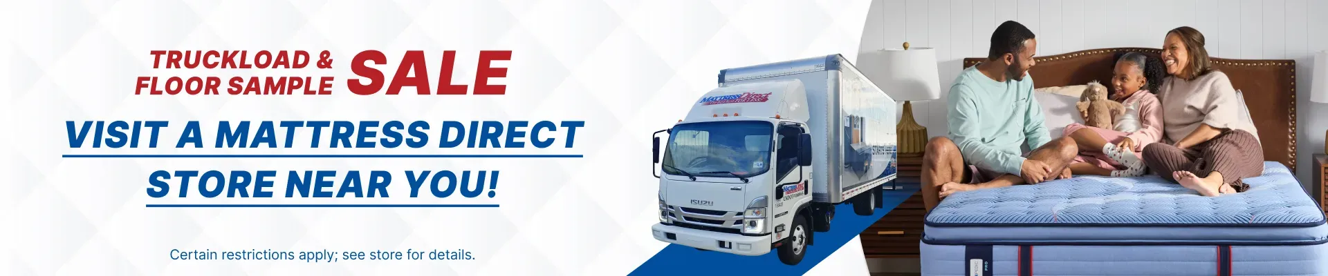 Truckload Sale Banner.