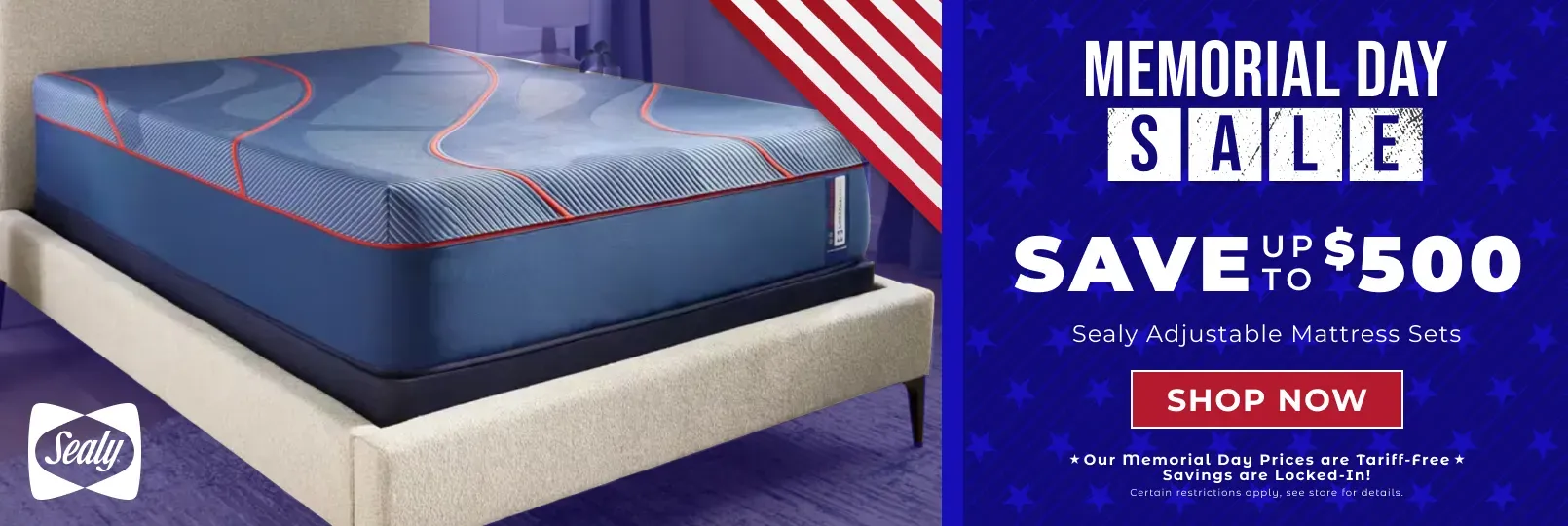 Sealy Memorial Day Sale
