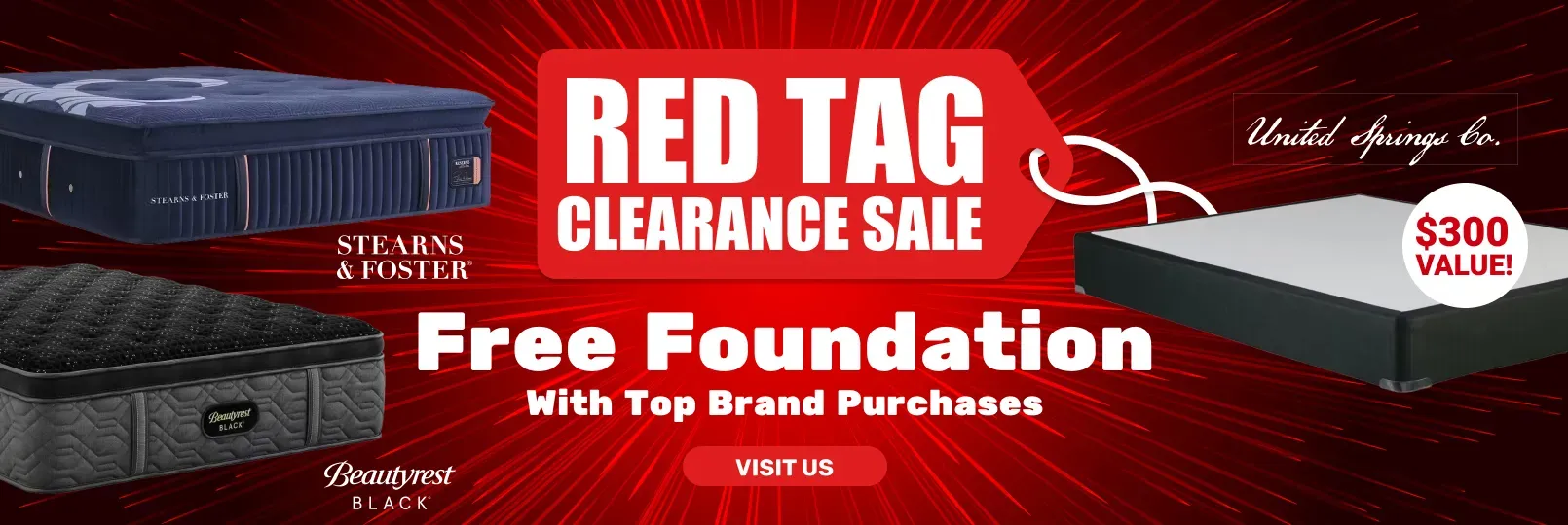 Free Foundation Red Tag Clearance