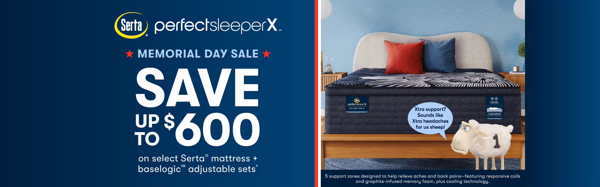 serta perfect sleeperx memorial day