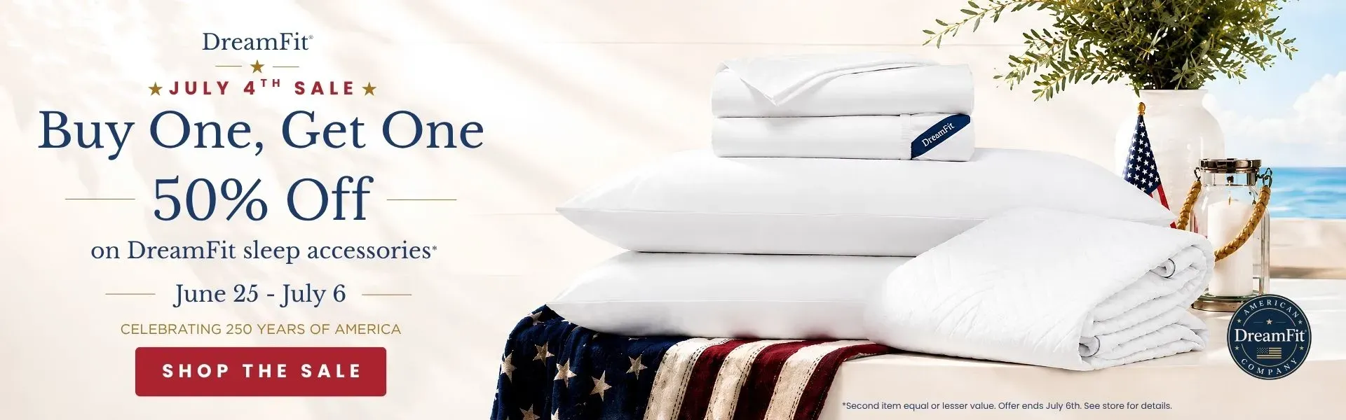 Dreamfit Fourth of July Sale
