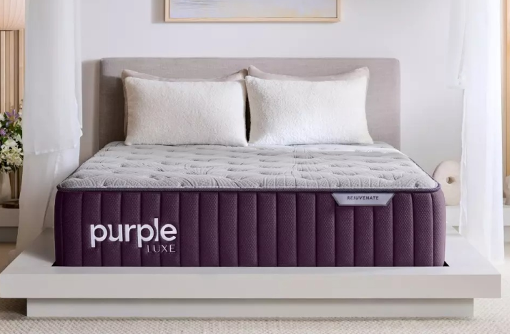 Purple on sale box bed