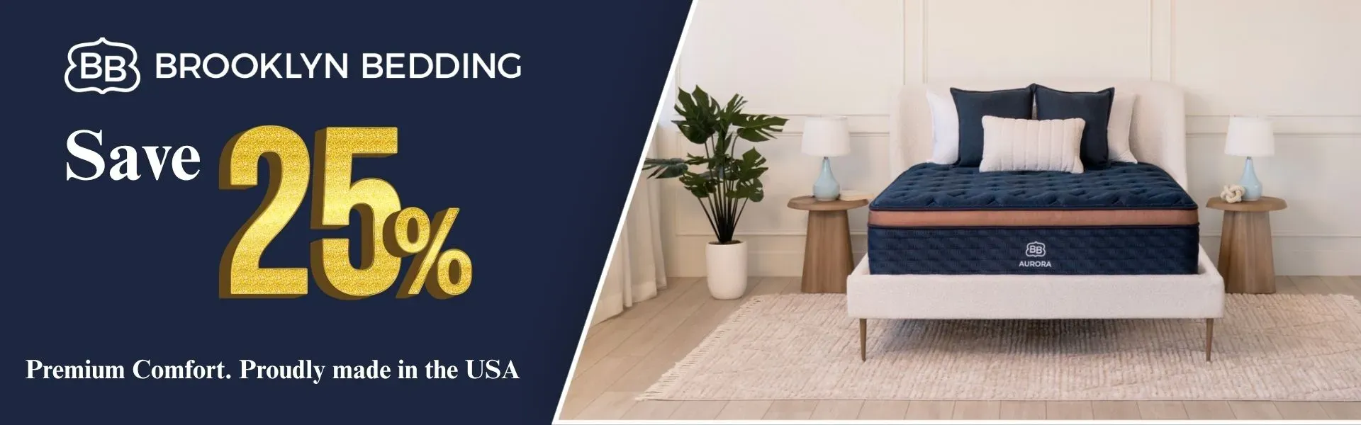 Save 25% on Your NEW Brooklyn Bedding Mattress at MattressMan Superstore!