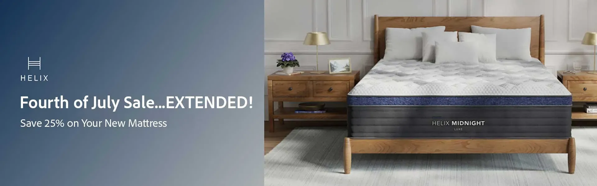 Save 25% on Your NEW Helix Mattress at MattressMan Superstore for Fourth of July Sale...Extended!