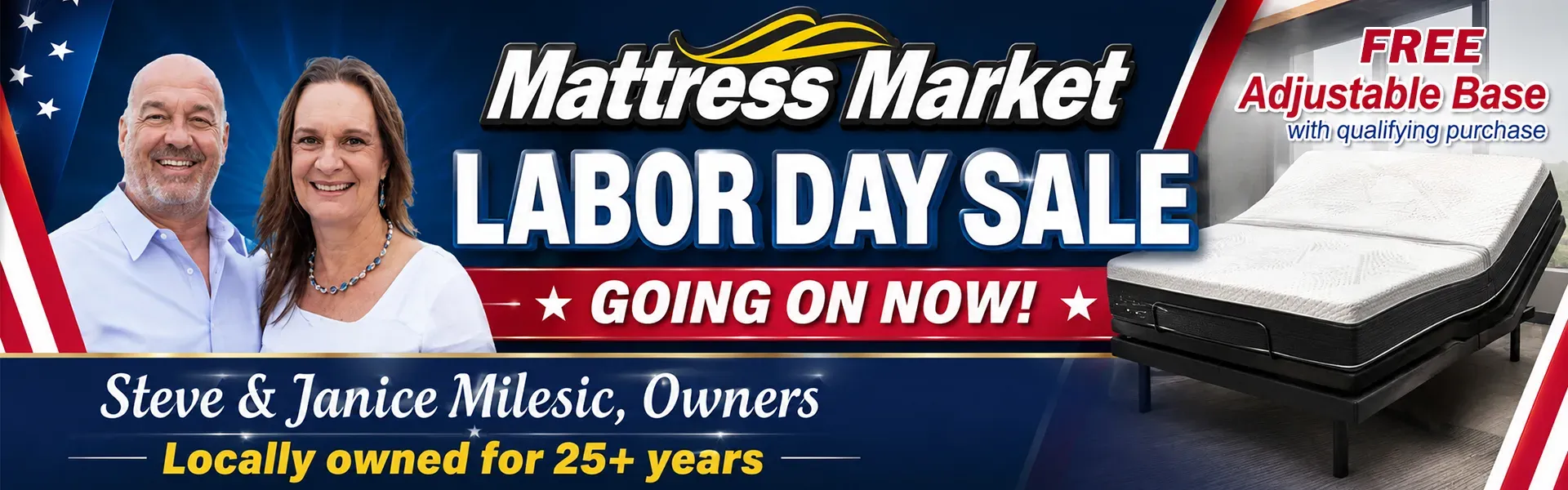 Labor Day Savings at Mattres Market 