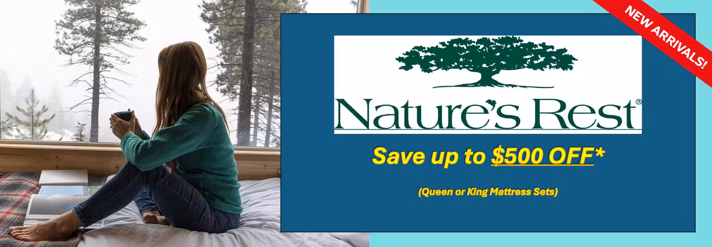 Shop Nature's Rest at Matttress Market in Stuart and Vero Beach, FL
