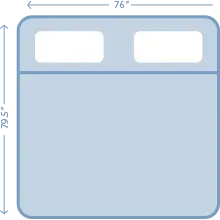 Icon of a mattress