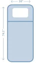 Icon of a mattress
