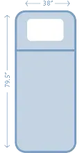 Icon of a mattress