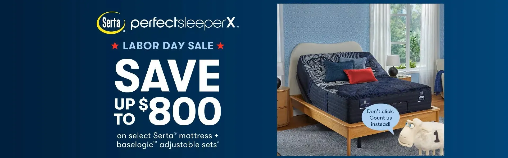 Serta Perfect Sleeper Labor Day Sale 