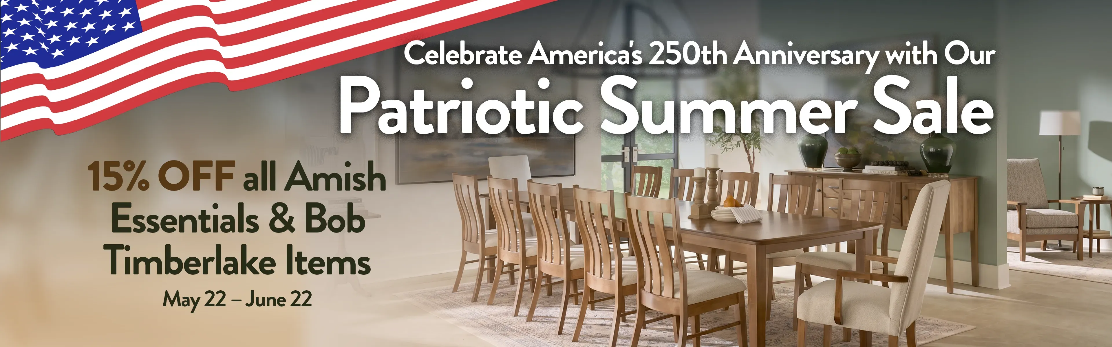 Amish Essentials Patriotic Summer Sale!