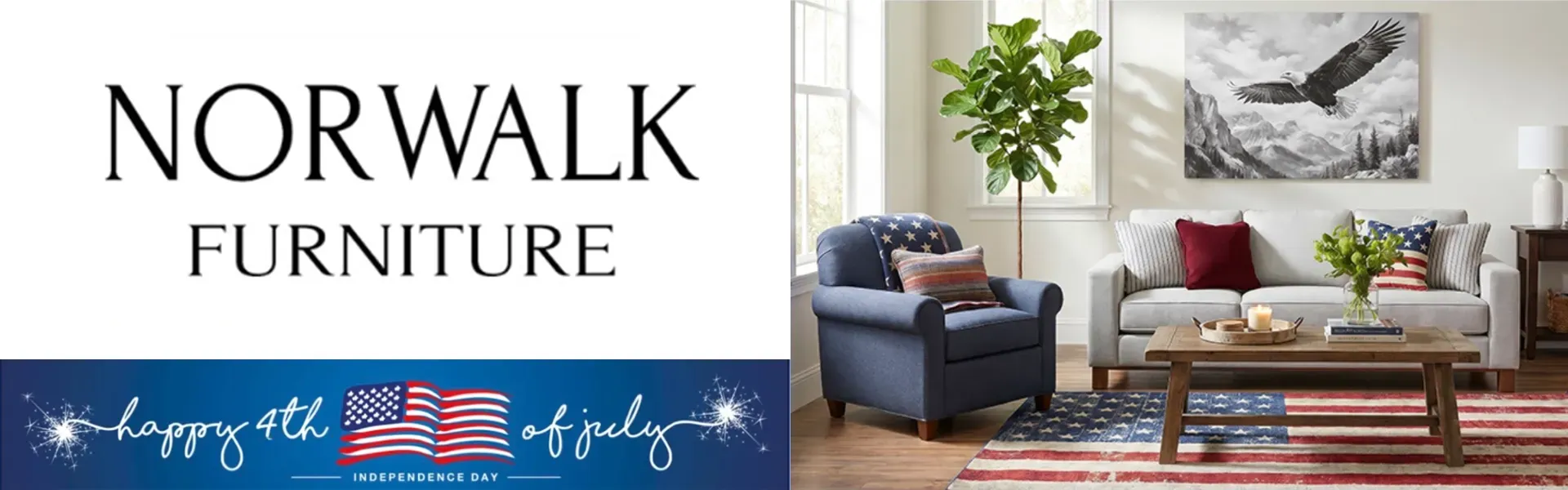 Norwalk Furniture 4th of July Sale!