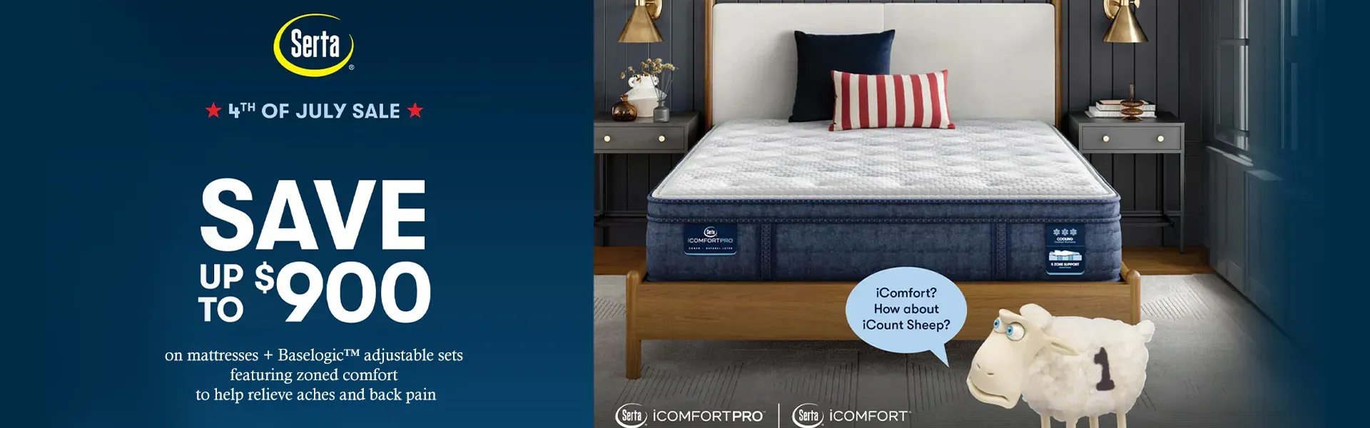 Serta 4th of July Sale