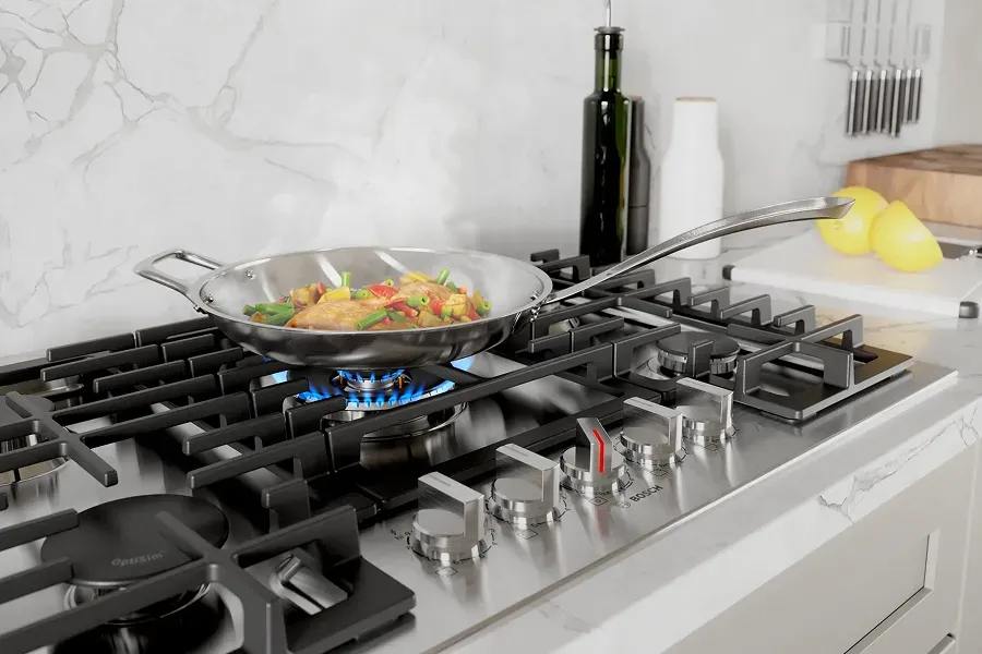 Gas, Induction & Electric Cooktop Features for Home Chefs