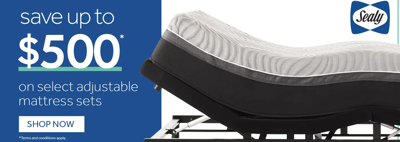 Save on select adjustable mattress sets