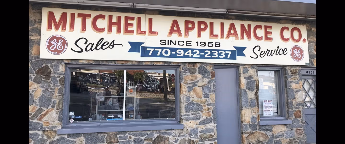 Mitchell Appliance Storefront