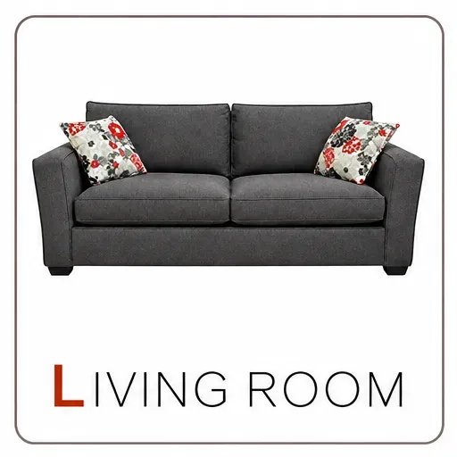 Living room catalog graphic