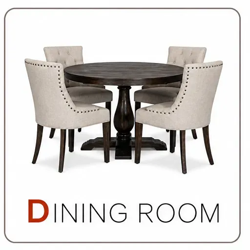 Dining room catalog graphic