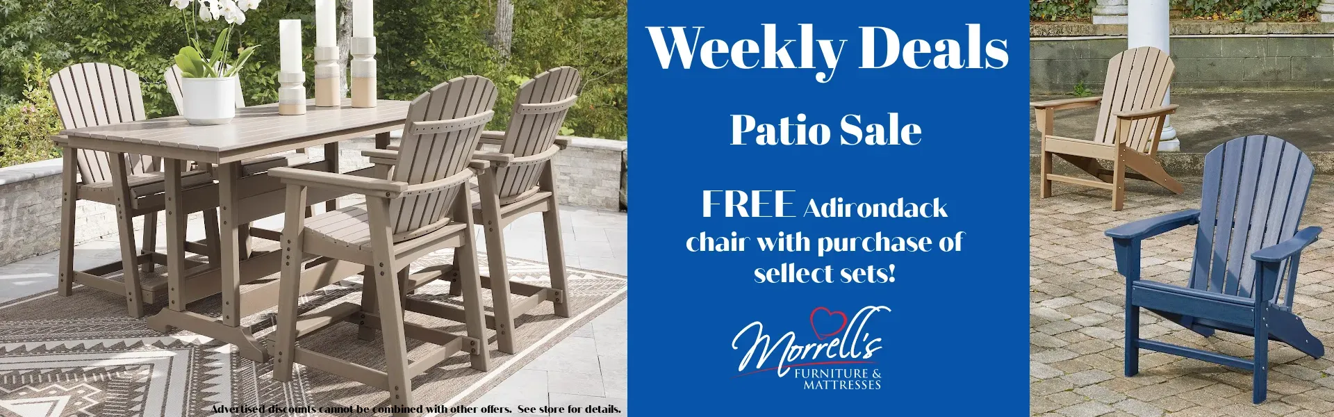 Patio weekly deal