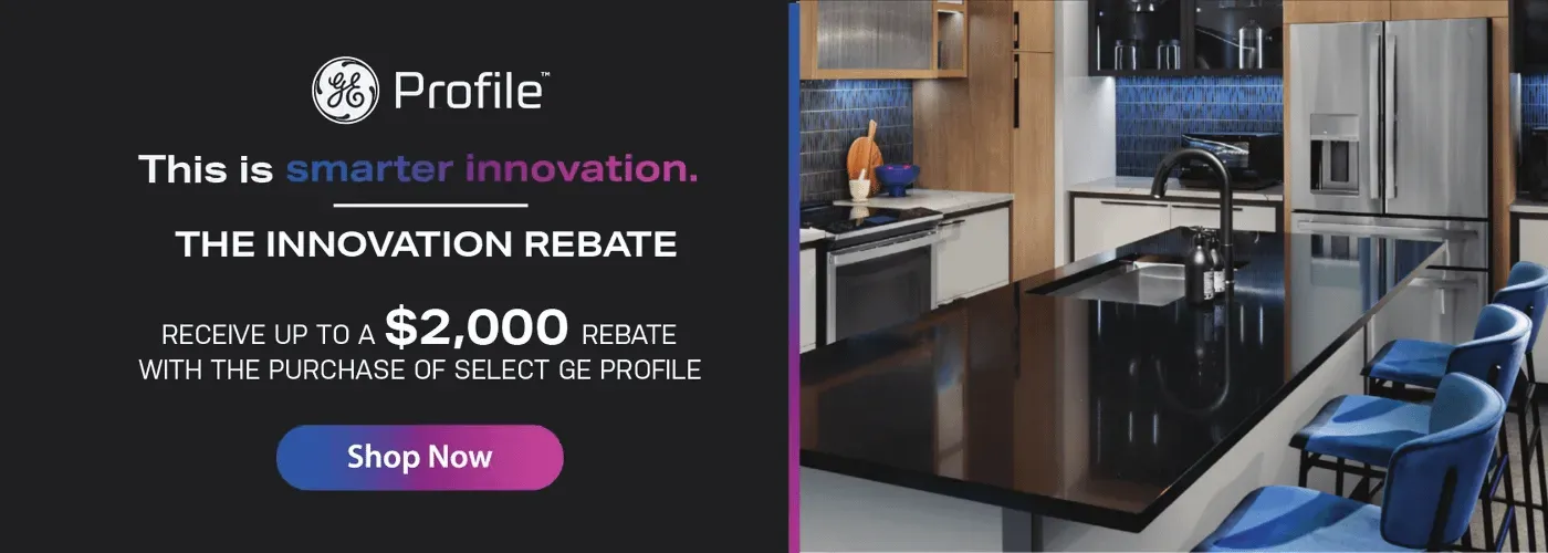 Ge Profile The innovation rebate Banner