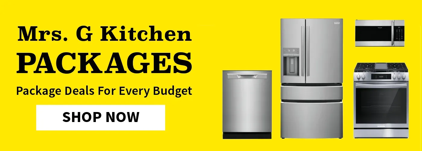 Mrs. G Kitchen Packages banner