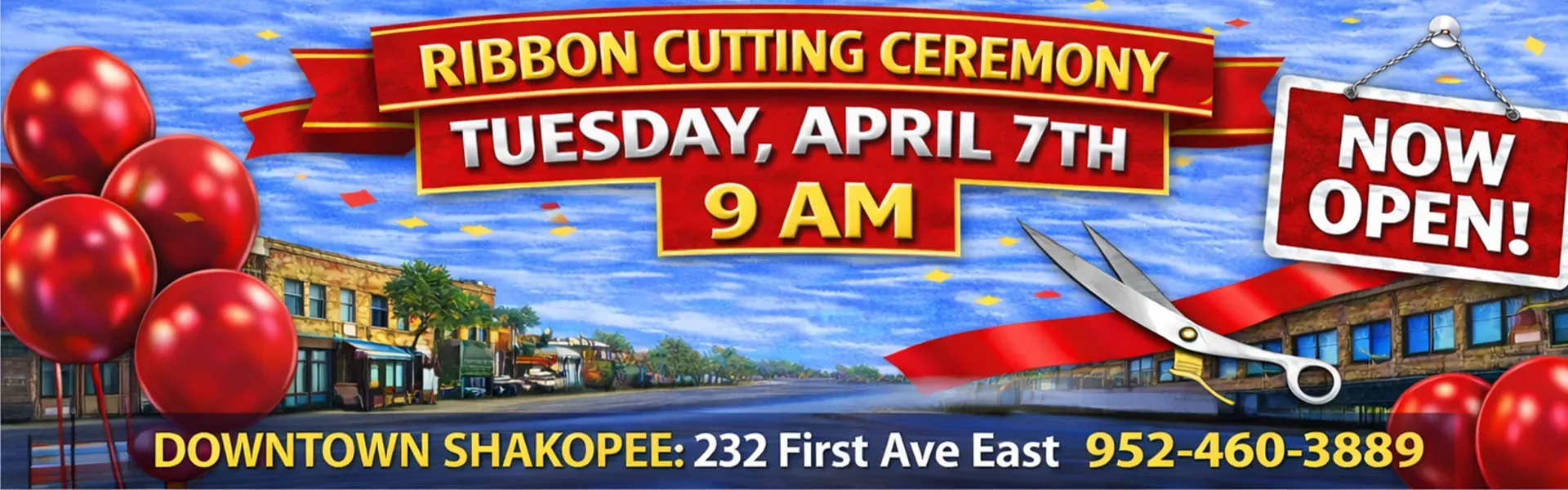 Ribben Cutting Ceremony