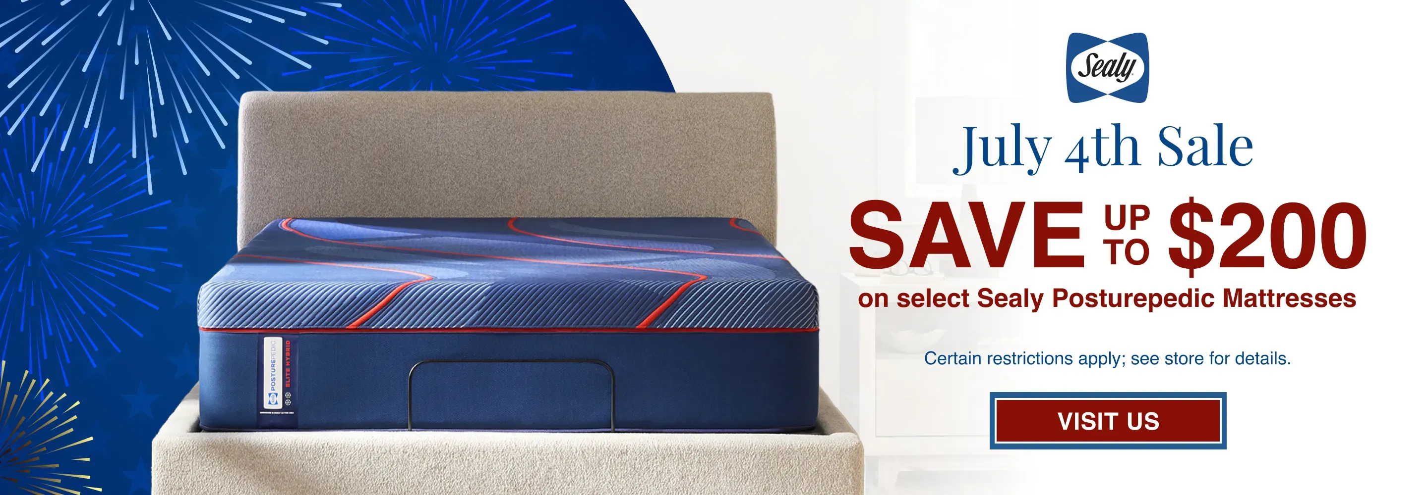 4th of July Sale Sealy