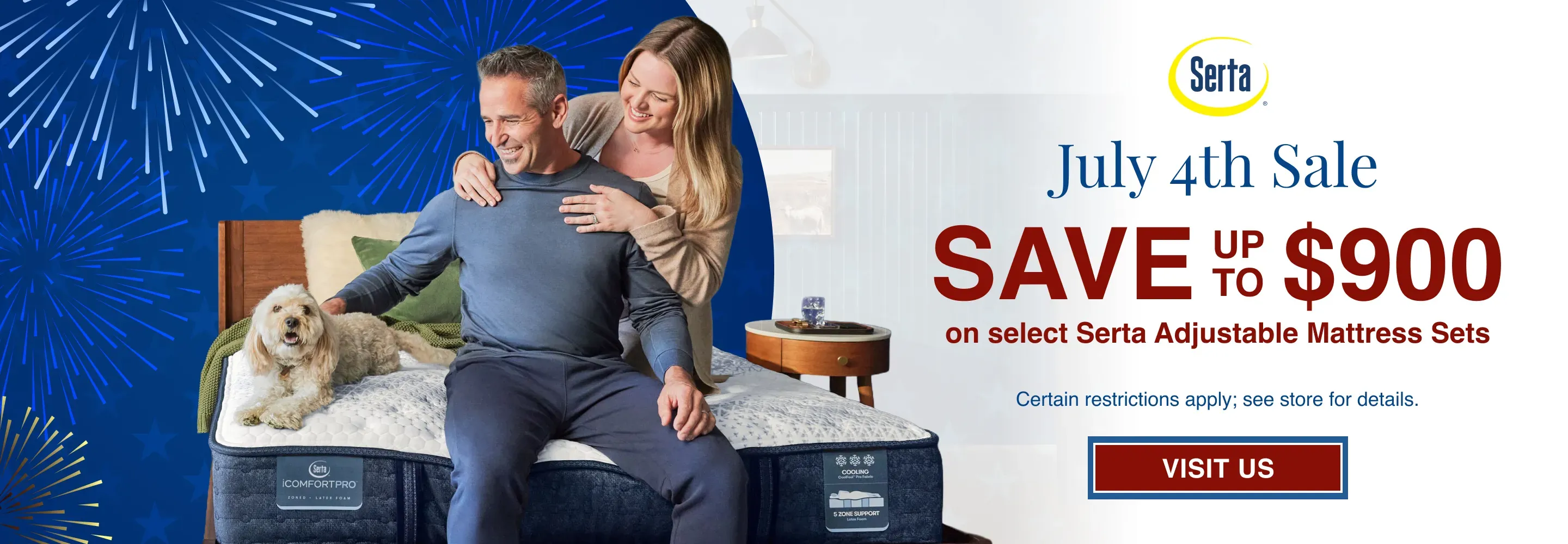4th of July Sale Serta