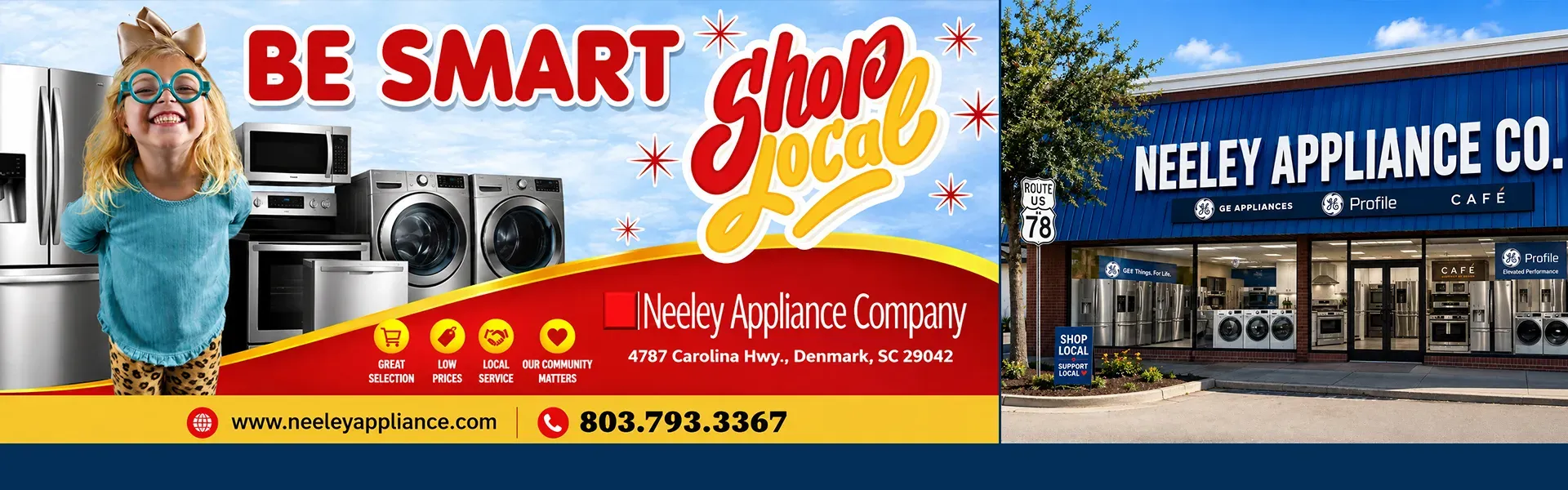 Neely Appliance Company- shop Loacl