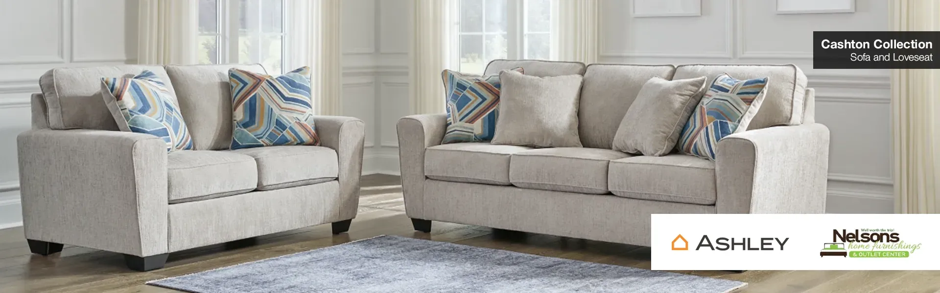 Ashley Promo Banner featuring the Cashton Collection