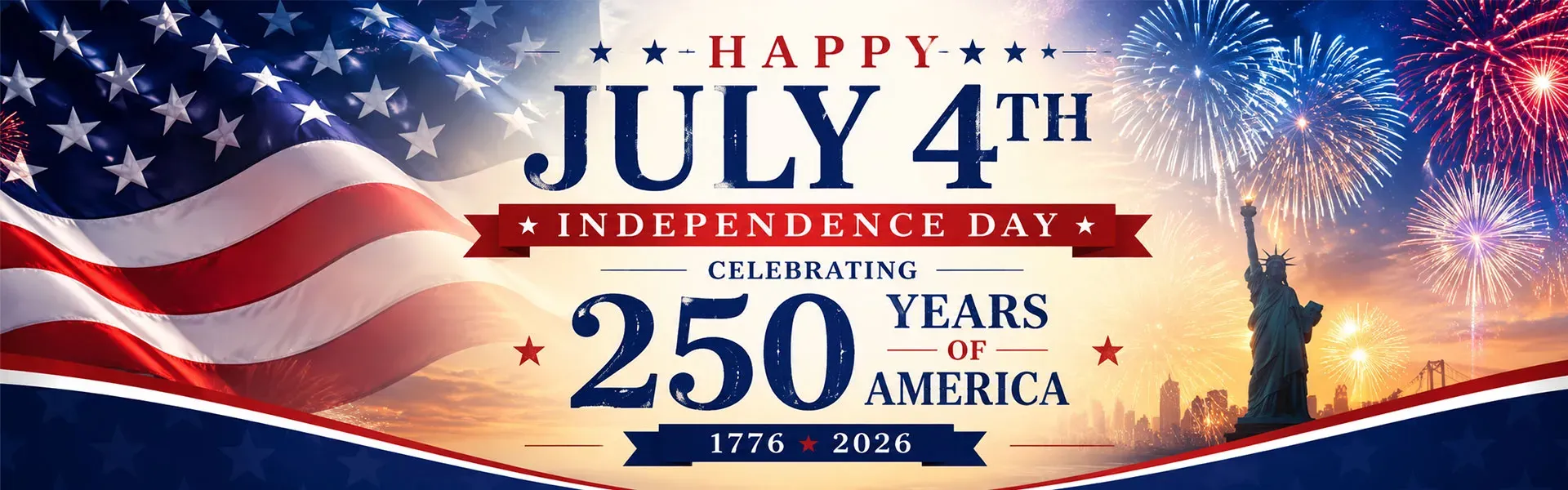 July 4th 250 Years of America!