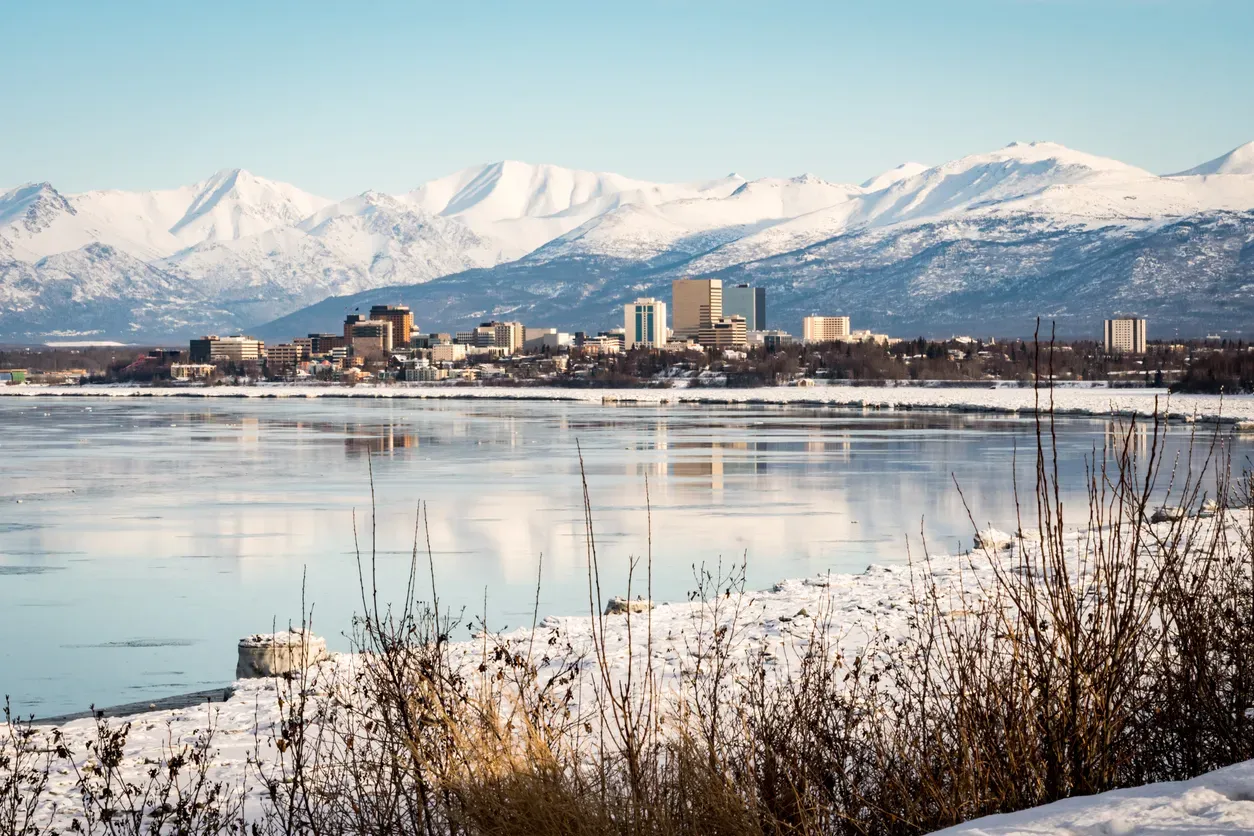 Anchorage Alaska skyline