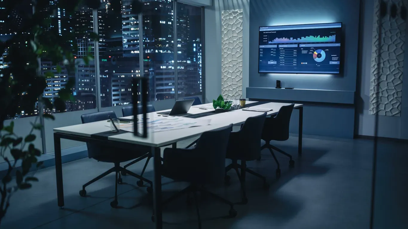 Commercial AV system installation